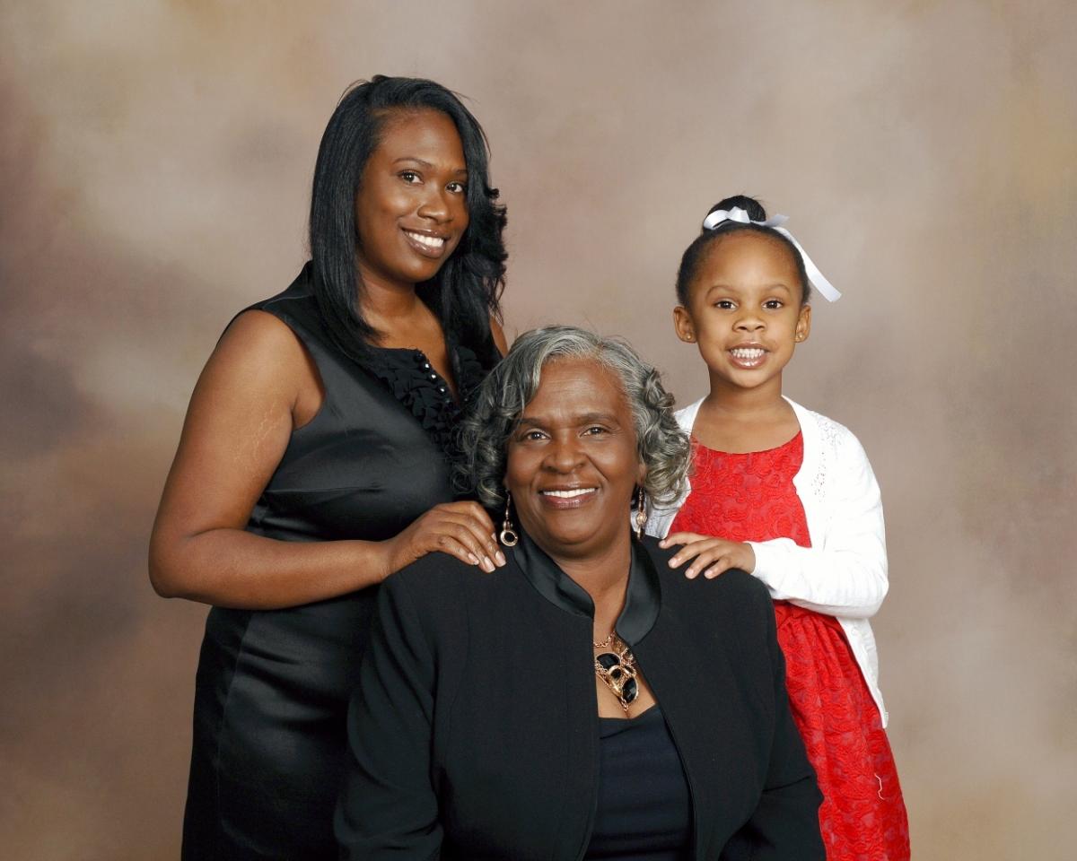 LANGHORNE, Kai & Cherrie Burton; Farryn.jpg